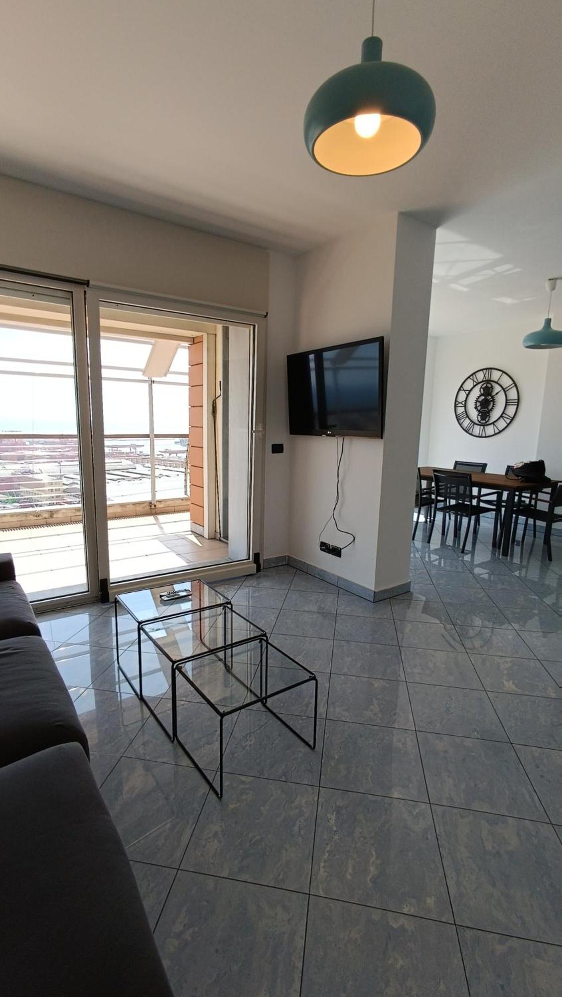 Attico Con Vista Su Genova Apartamento Exterior foto